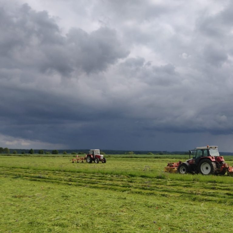 onweer op komst